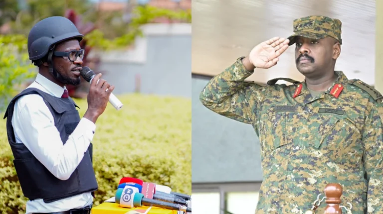 General Muhoozi threatens to kill Bobi Wine