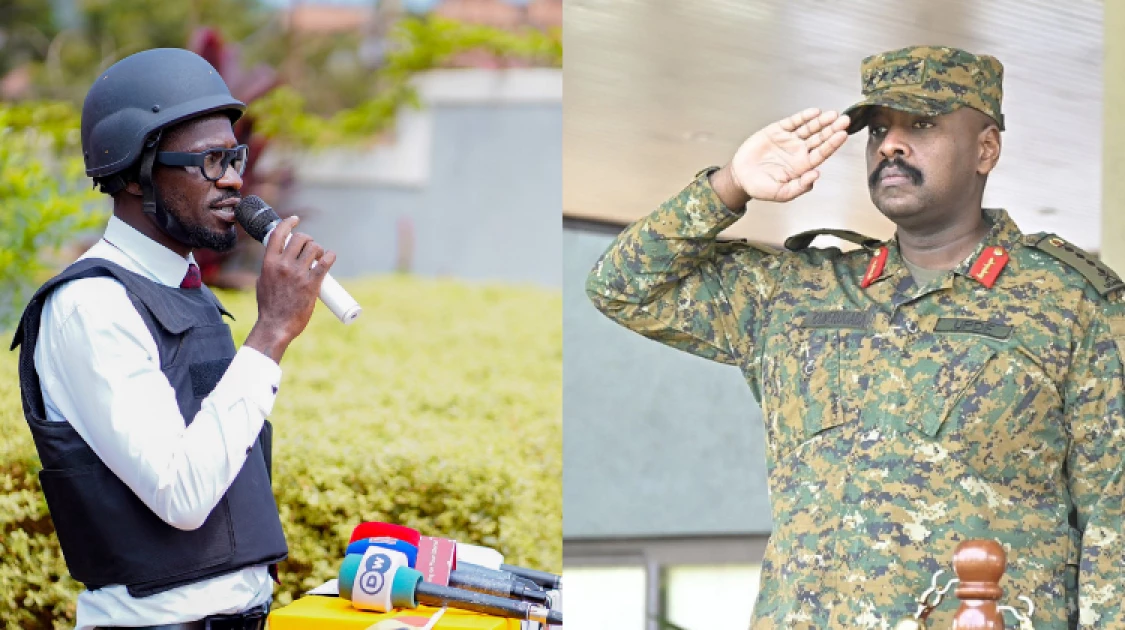 General Muhoozi threatens to kill Bobi Wine