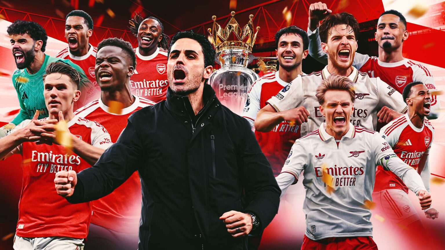 Arsenal crowned Premier League champions after Man City draw