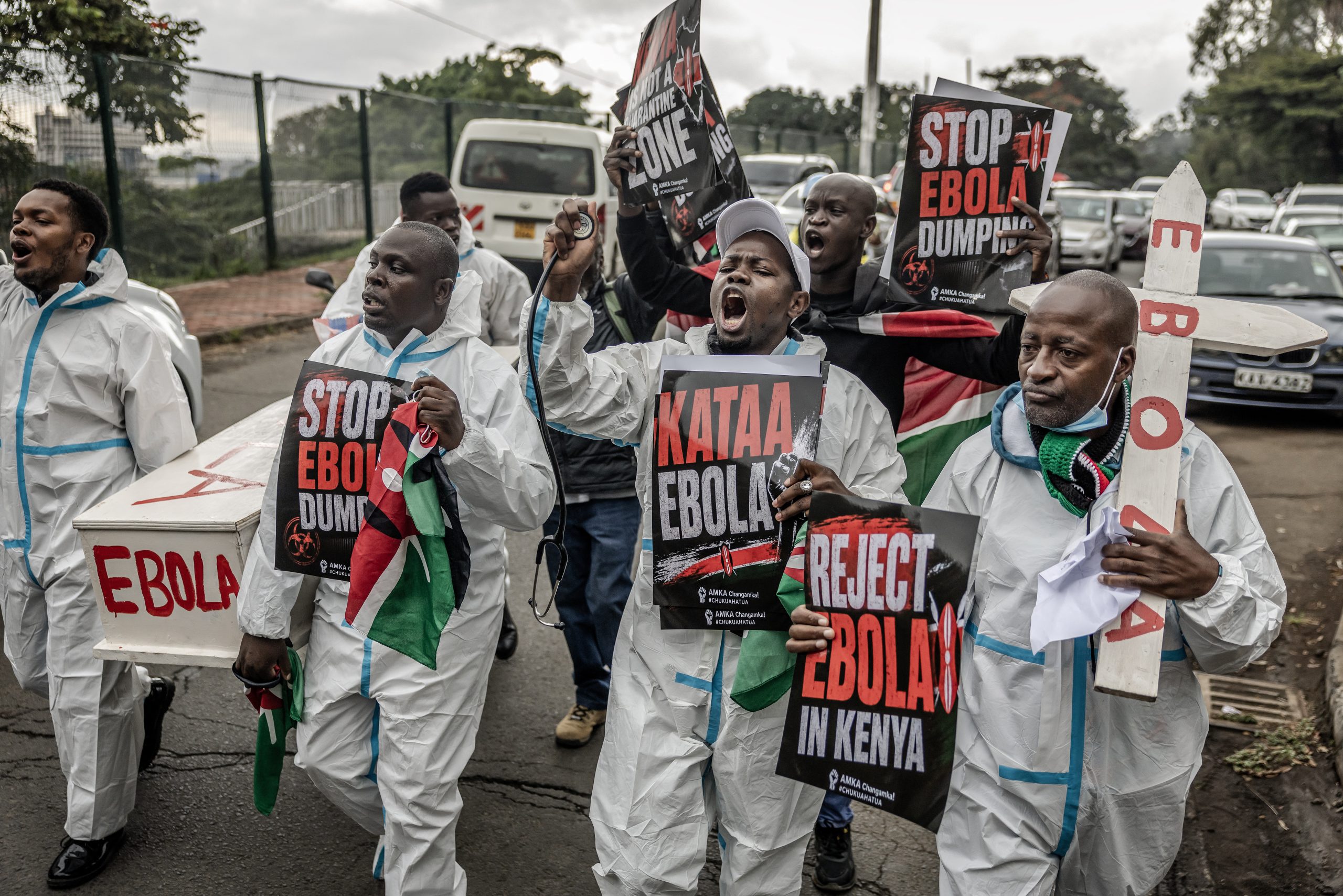 Kenyans fearful and furious over US Ebola centre