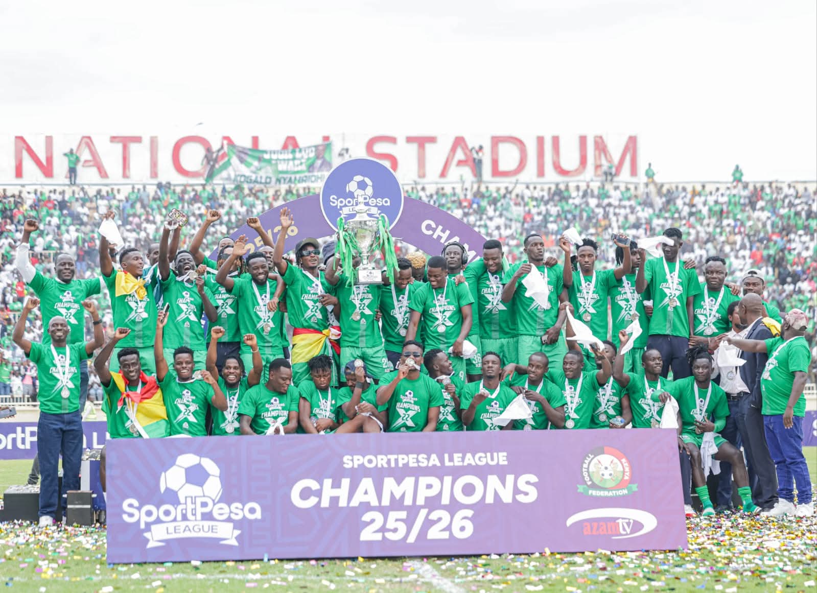 Gor Mahia FC crowned Kenya Premier League champions