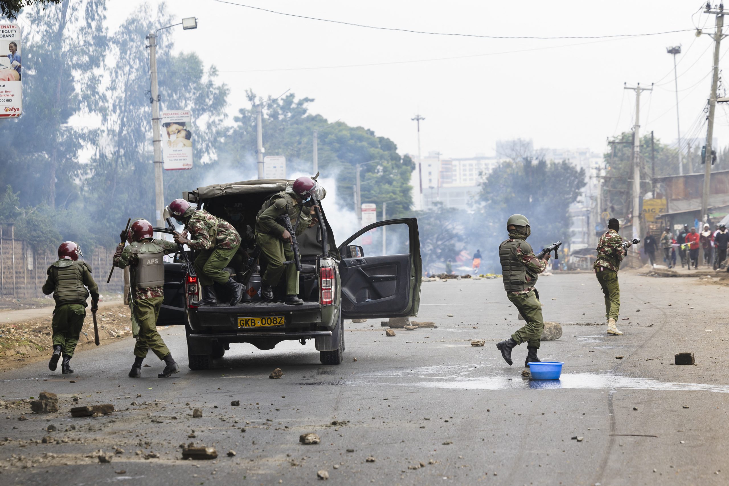 Kenya police ban march on protest anniversary