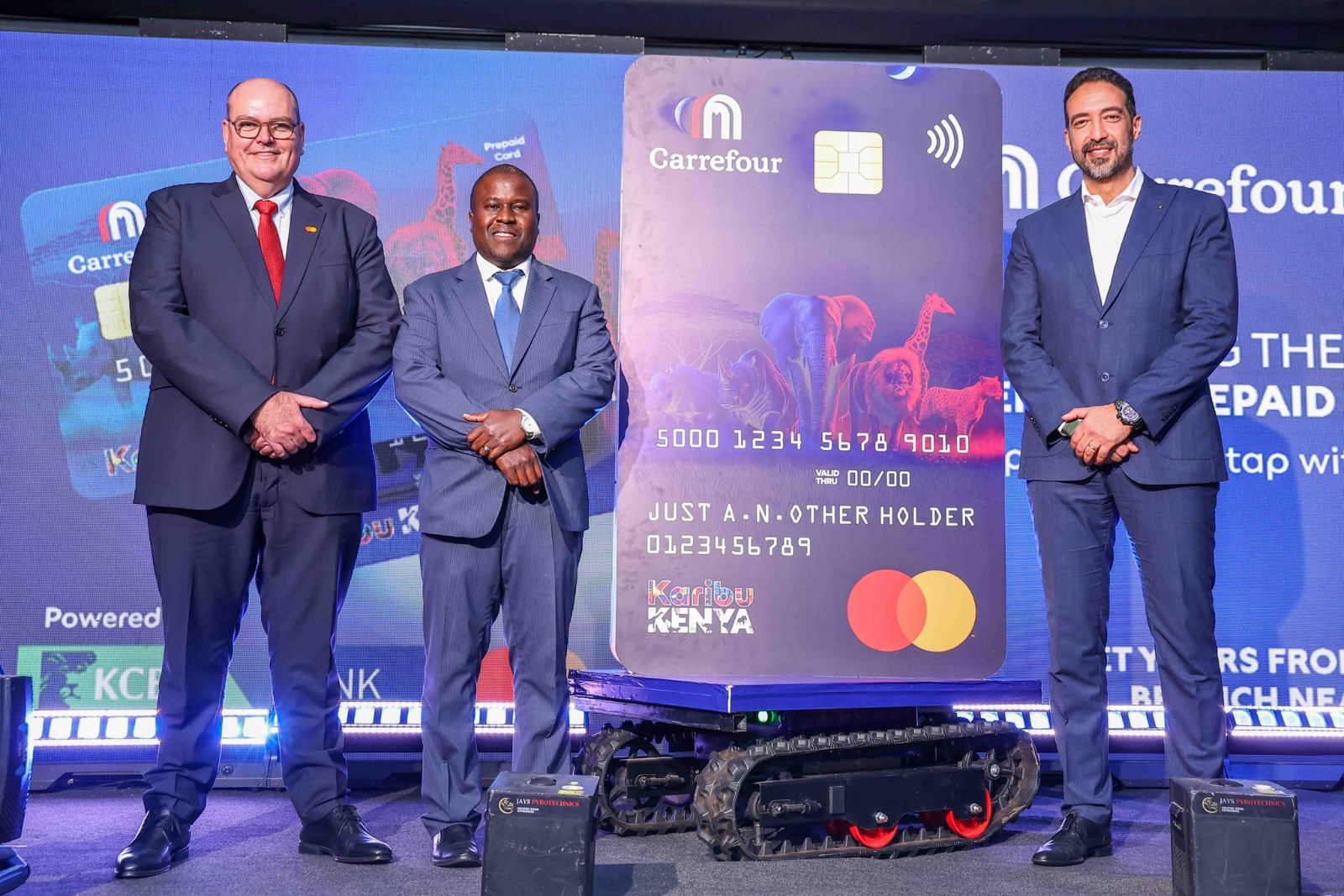 Carrefour Kenya, KCB Bank Kenya and Mastercard Launch Prepaid card for Smarter Grocery Budgeting