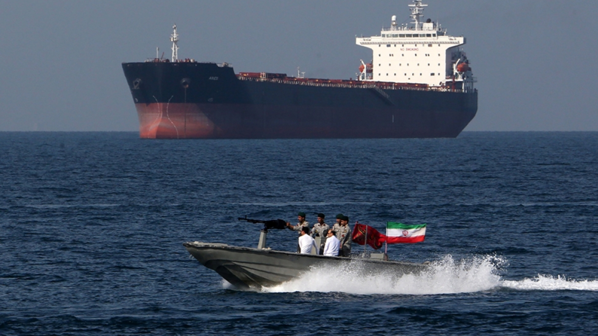 Iran Says Seized Cargo Ship Over Hormuz Pollution