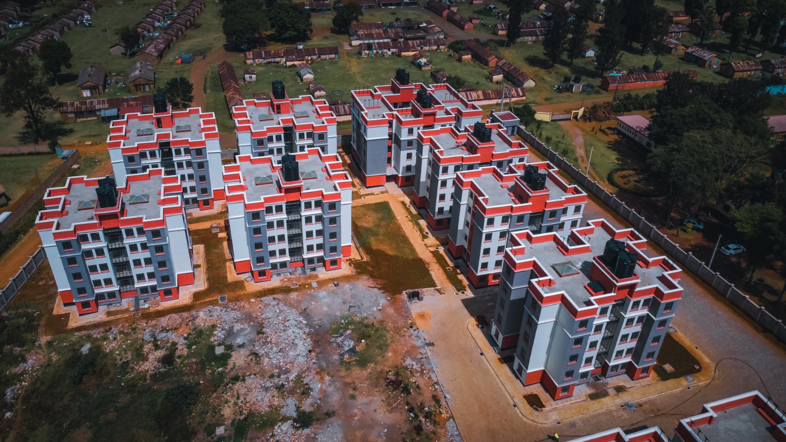 Ruto’s Affordable Housing Project in Kapsuswa Nears Completion 