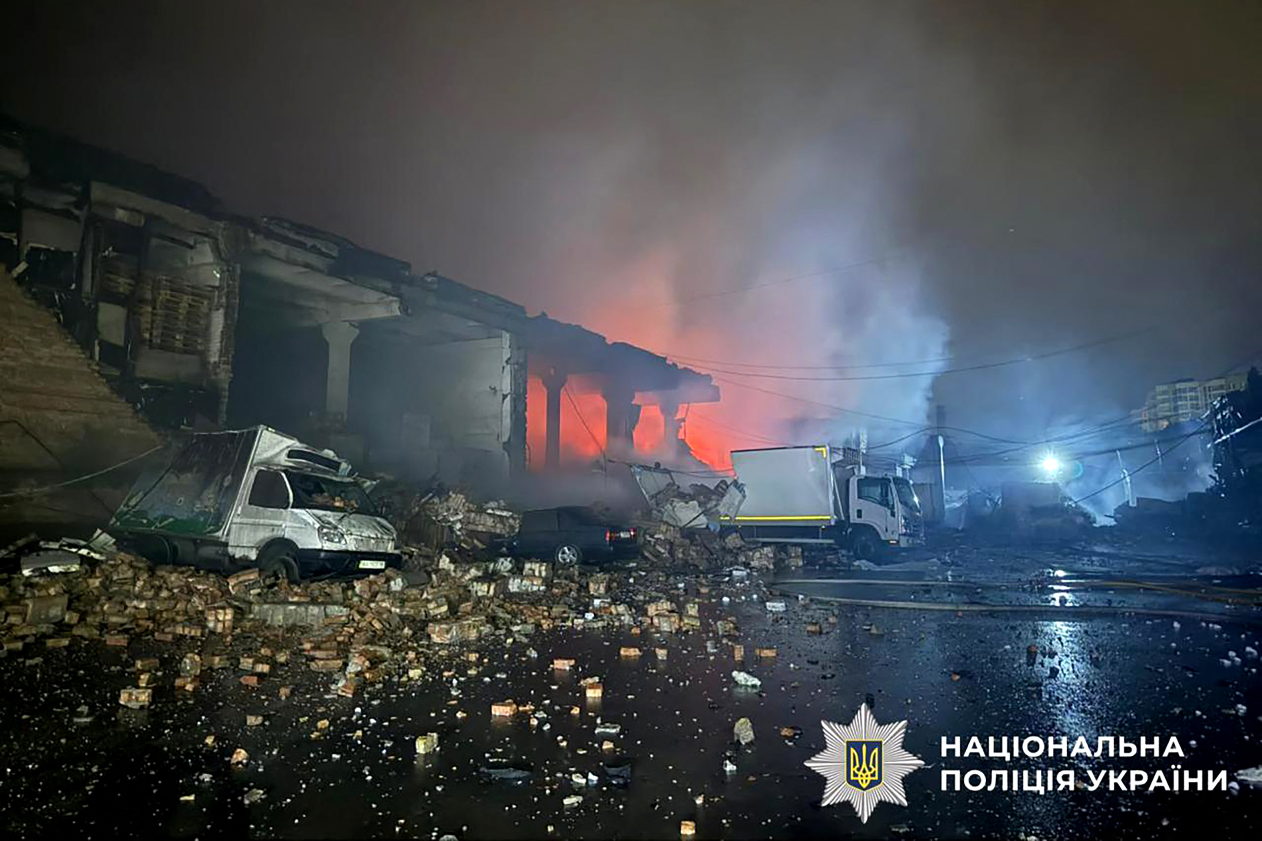 Six Killed in Russian Strike on Ukraine Farm Near Kharkiv: PM