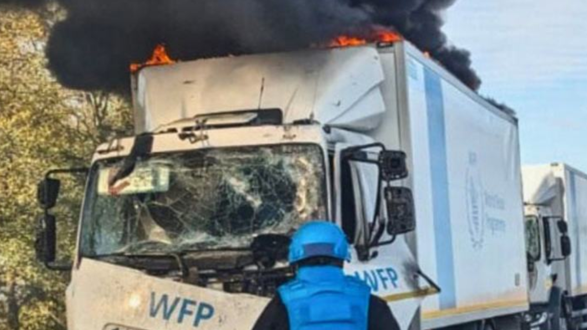 Two UN Aid trucks Destroyed in Sudan Attack: WFP