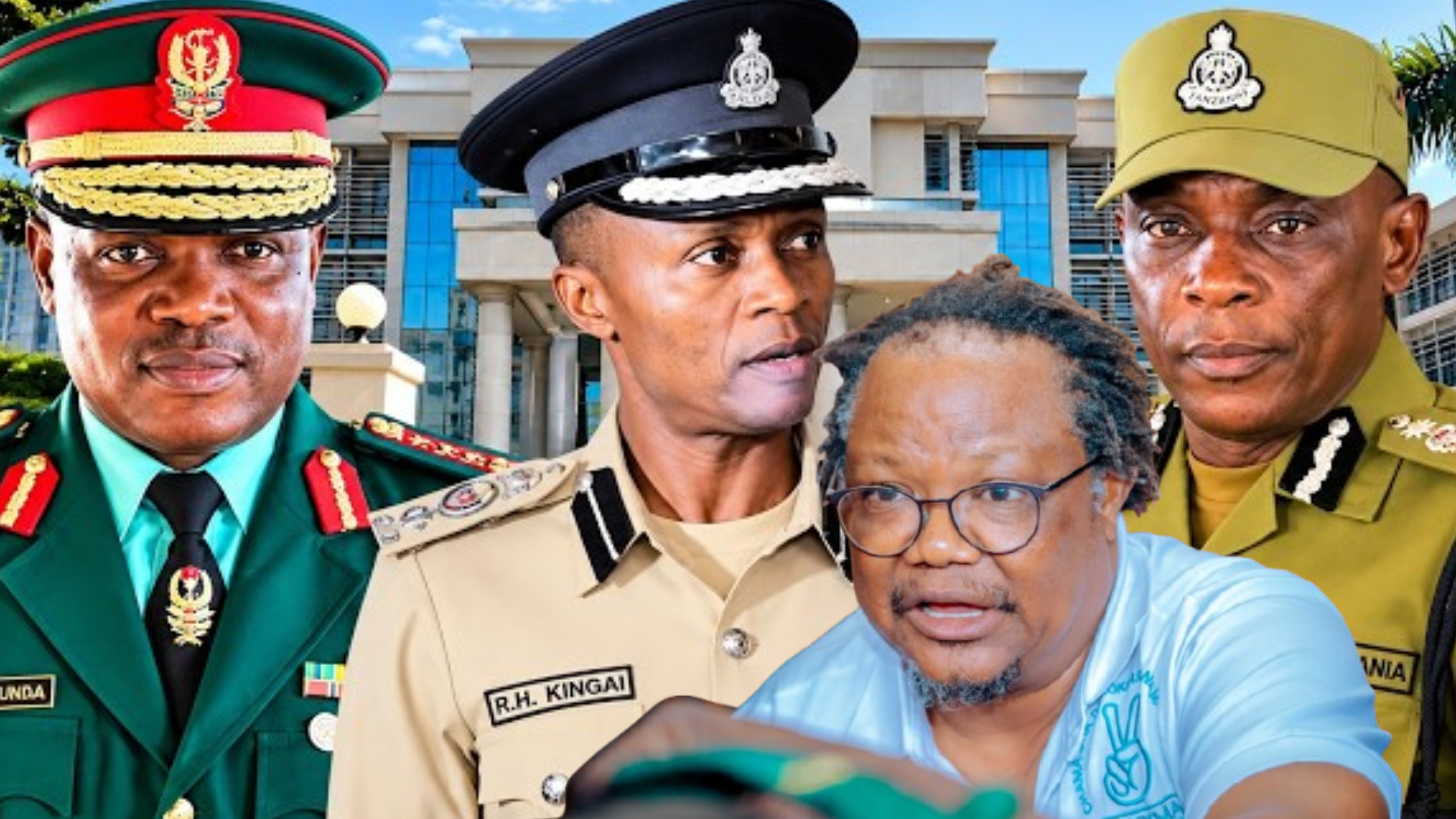 LISSU: CDF.Mkunda, IGP.Wambura Na DCI Kingai Wako Nje Ya Nchi