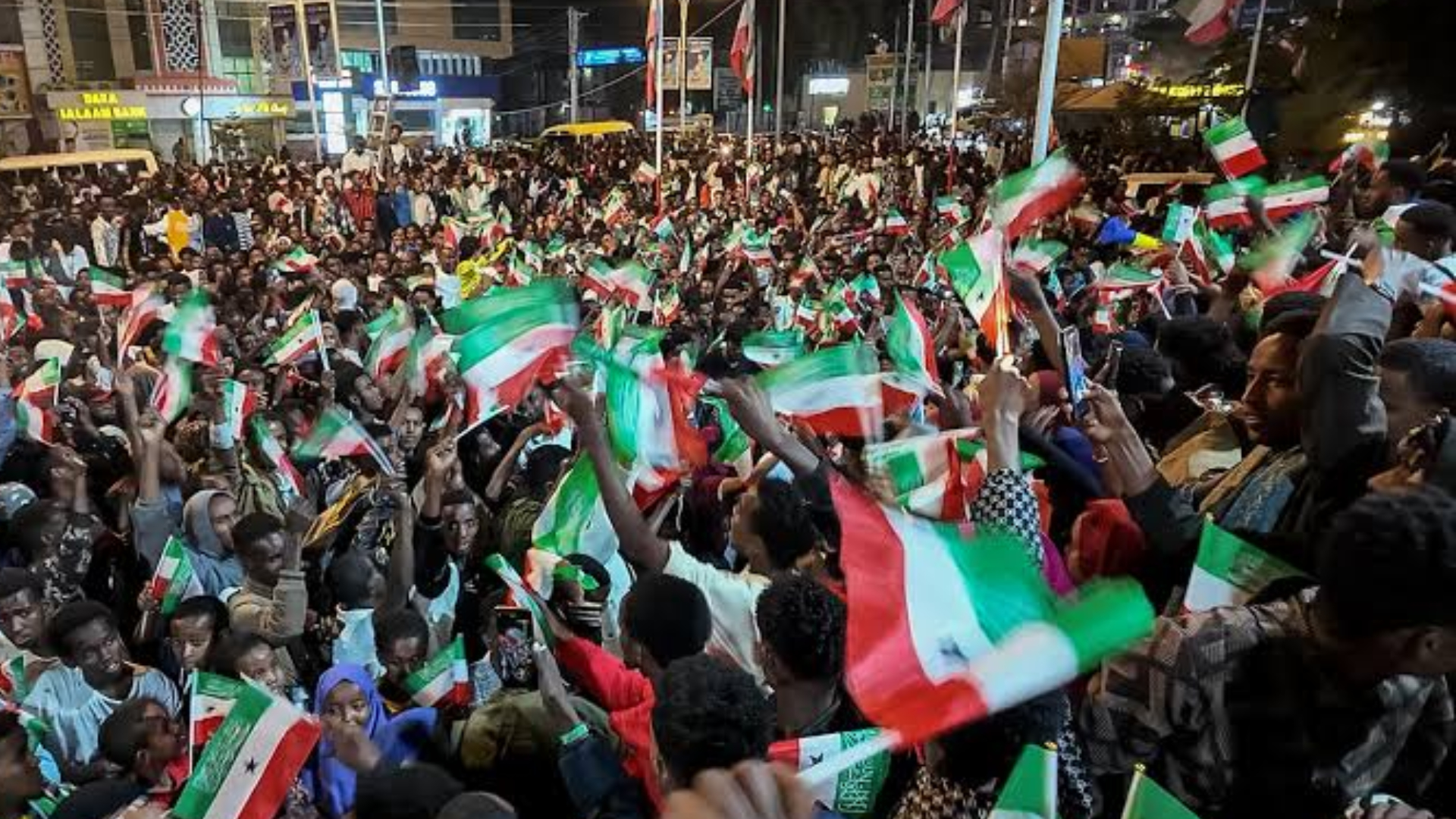 Hundreds Rally in Somaliland After Trump Comments