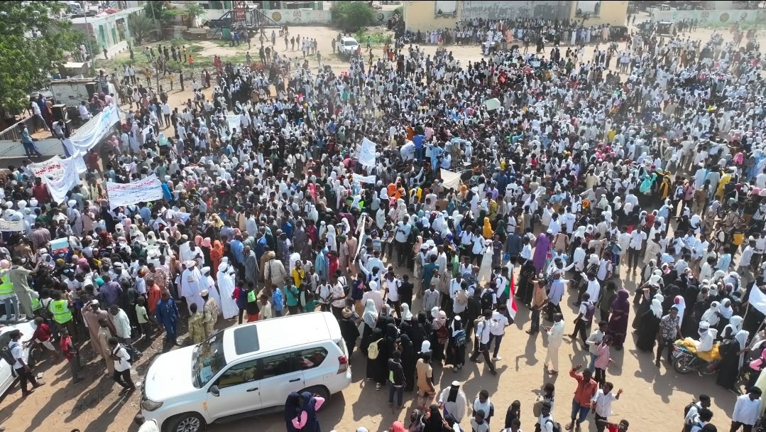 Nyala Residents In Darfur, Take part in Mass ‘Recovery Million March’ for Peace and Rebuilding